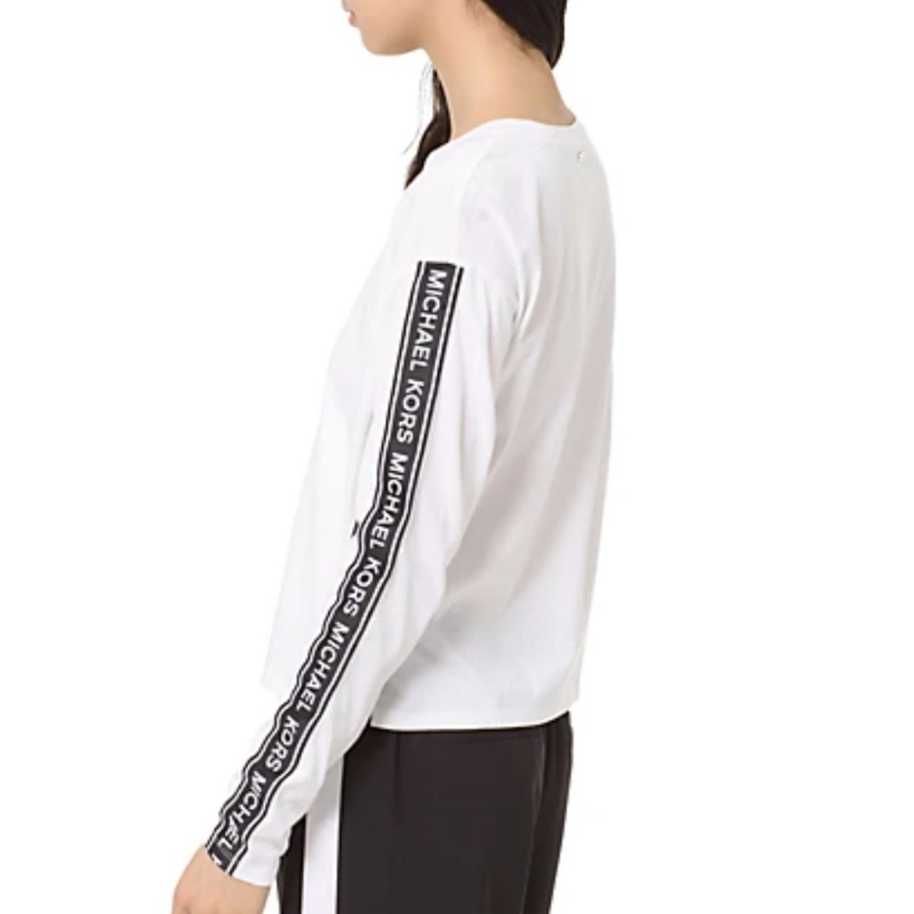 Micheal kors logo tape tee